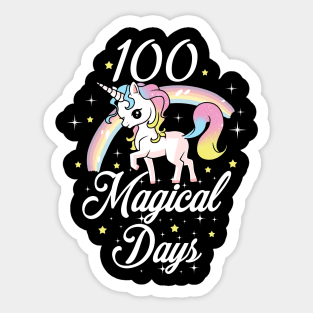 100 Days Of School Cute T-shirt Sticker